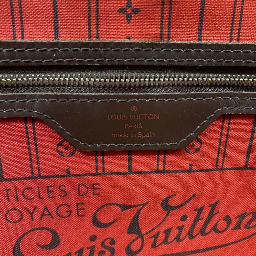 Louis Vuitton Damier Neverfull MM Tote Bag N51105 Ebene Women's OP005150 - Picture 5 of 11